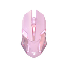 Load image into Gallery viewer, E-Sports Games Cable Mouse Button Mute DPI 800-3200 Four Color Breathing Light Effect For Laptop IOS Android
