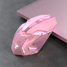 Load image into Gallery viewer, E-Sports Gaming Wireless Mouse Silent Rechargeable 2.4G Connectable Mouse Peripherals Dual Mode RGB USB Office Gaming Home
