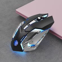 Load image into Gallery viewer, E-Sports Gaming Wireless Mouse Silent Rechargeable 2.4G Connectable Mouse Peripherals Dual Mode RGB USB Office Gaming Home
