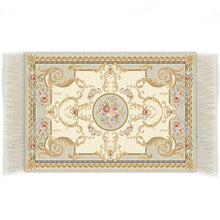 Load image into Gallery viewer, 220*180*2MM Multi-Functional Bohemian Retro Style Rubber Non-Slip Mouse Pad Palace Fringe French Small Placemat Art Decoration
