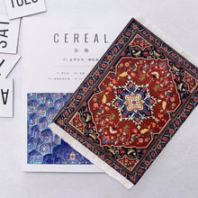 Load image into Gallery viewer, 220*180*2MM Multi-Functional Bohemian Retro Style Rubber Non-Slip Mouse Pad Palace Fringe French Small Placemat Art Decoration
