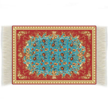 Load image into Gallery viewer, 220*180*2MM Multi-Functional Bohemian Retro Style Rubber Non-Slip Mouse Pad Palace Fringe French Small Placemat Art Decoration

