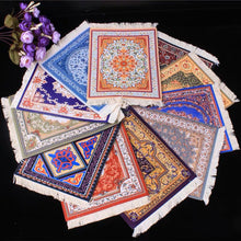 Load image into Gallery viewer, 220*180*2MM Multi-Functional Bohemian Retro Style Rubber Non-Slip Mouse Pad Palace Fringe French Small Placemat Art Decoration
