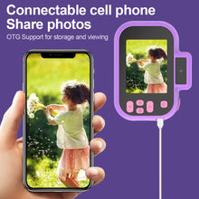 Load image into Gallery viewer, 4000W 1080P HD Kids Camera 2.0 Inch IPS Screen Dual Camera Mini Slr Digital Camera Gift Toys
