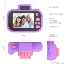 Load image into Gallery viewer, 4000W 1080P HD Kids Camera 2.0 Inch IPS Screen Dual Camera Mini Slr Digital Camera Gift Toys

