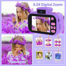 Load image into Gallery viewer, 4000W 1080P HD Kids Camera 2.0 Inch IPS Screen Dual Camera Mini Slr Digital Camera Gift Toys
