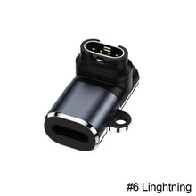 Load image into Gallery viewer, Type-C/Micro/Linghtning For Garmin Watch Charging Adapter For Fenix 7/6/5/7X/6X/5X/ Venu 2 Plus Watch Charging Converter
