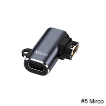 Load image into Gallery viewer, Type-C/Micro/Linghtning For Garmin Watch Charging Adapter For Fenix 7/6/5/7X/6X/5X/ Venu 2 Plus Watch Charging Converter

