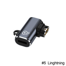 Load image into Gallery viewer, Type-C/Micro/Linghtning For Garmin Watch Charging Adapter For Fenix 7/6/5/7X/6X/5X/ Venu 2 Plus Watch Charging Converter

