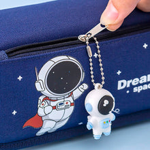 Load image into Gallery viewer, Space Astronaut Pencil Case Large Capacity Kids Stationery Bag School Studen Cartoon Canvas Pencil Bag
