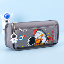 Load image into Gallery viewer, Space Astronaut Pencil Case Large Capacity Kids Stationery Bag School Studen Cartoon Canvas Pencil Bag
