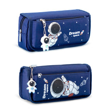 Load image into Gallery viewer, Space Astronaut Pencil Case Large Capacity Kids Stationery Bag School Studen Cartoon Canvas Pencil Bag
