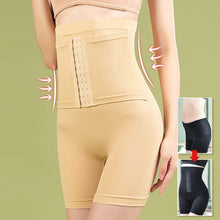 Load image into Gallery viewer, Seamless High-waisted Tights Double-Breasted Panties Tummy Tuck Safety Pants For Ladies Slimming Panties Belly Belt Stretch Shapewear
