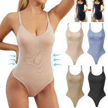 Load image into Gallery viewer, Women Seamless One-piece Bodysuit Shapewear Tummy Control Hip Butt Lifter Corset Waist Trainer Ladies Sexy Thong Slimming Underwear
