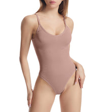 Load image into Gallery viewer, Women Seamless One-piece Bodysuit Shapewear Tummy Control Hip Butt Lifter Corset Waist Trainer Ladies Sexy Thong Slimming Underwear
