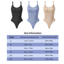 Load image into Gallery viewer, Women Seamless One-piece Bodysuit Shapewear Tummy Control Hip Butt Lifter Corset Waist Trainer Ladies Sexy Thong Slimming Underwear
