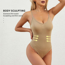 Load image into Gallery viewer, Women Seamless One-piece Bodysuit Shapewear Tummy Control Hip Butt Lifter Corset Waist Trainer Ladies Sexy Thong Slimming Underwear
