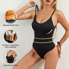 Load image into Gallery viewer, Women Seamless One-piece Bodysuit Shapewear Tummy Control Hip Butt Lifter Corset Waist Trainer Ladies Sexy Thong Slimming Underwear
