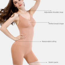 Load image into Gallery viewer, Women Seamless Bodysuit Butt Lifter Shapewear Belly Control Body Shaper Corset Postnatal Tights Suspender Jumpsuit Slimming Underwear For Ladies
