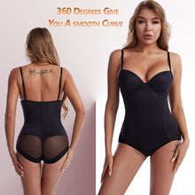 Load image into Gallery viewer, Women Slimming Sexy Bodysuit One-piece Shapewear Body Shaper Underwear Tummy Control Seamless Camisole Jumpsuit With Built-in Bra
