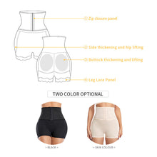 Load image into Gallery viewer, Women Butt Lifter Shaper Panties Hip Pads Shorts High-waisted Fake Buttocks Shapewear Sexy Body Underwear Push Up Body Shaper Panties Hip Enhancer
