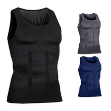 Load image into Gallery viewer, Slimming Body Shaper Vest Men's Gym Workout Underwear Compression Shirt Waist Trainer Corset Men Shaper Vest Sleeveless Shapewear
