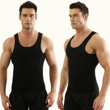Load image into Gallery viewer, Slimming Body Shaper Vest Men's Gym Workout Underwear Compression Shirt Waist Trainer Corset Men Shaper Vest Sleeveless Shapewear

