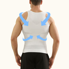 Load image into Gallery viewer, Slimming Body Shaper Vest Men's Gym Workout Underwear Compression Shirt Waist Trainer Corset Men Shaper Vest Sleeveless Shapewear

