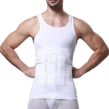 Load image into Gallery viewer, Slimming Body Shaper Vest Men's Gym Workout Underwear Compression Shirt Waist Trainer Corset Men Shaper Vest Sleeveless Shapewear
