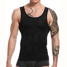 Load image into Gallery viewer, Slimming Body Shaper Vest Men's Gym Workout Underwear Compression Shirt Waist Trainer Corset Men Shaper Vest Sleeveless Shapewear

