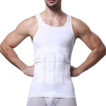 Load image into Gallery viewer, Slimming Body Shaper Vest Men's Gym Workout Underwear Compression Shirt Waist Trainer Corset Men Shaper Vest Sleeveless Shapewear

