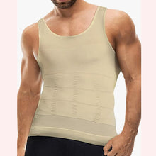 Load image into Gallery viewer, Slimming Body Shaper Vest Men's Gym Workout Underwear Compression Shirt Waist Trainer Corset Men Shaper Vest Sleeveless Shapewear
