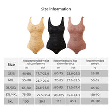 Load image into Gallery viewer, Women Seamless Comfy Bodysuit Shaper Printed Plus Size Tummy Control Shapewear Flat Belly Slimming Body Shaper Corset Underwear Flat Tank Top

