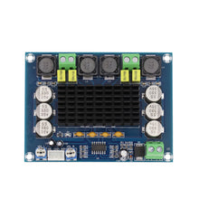 Load image into Gallery viewer, 120W*2 TPA3116D2 Dual Channel Digital Power Stereo Audio Amplifier Board DC 12V-26V
