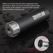 Load image into Gallery viewer, Multicolored Metal Inductive Flash Silencer Tactical Firecap Luminaire with 14mm Thread Tactical Equipment Toy Gun Modification Accessories
