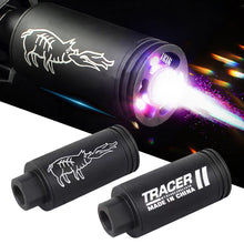 Load image into Gallery viewer, Multicolored Metal Inductive Flash Silencer Tactical Firecap Luminaire with 14mm Thread Tactical Equipment Toy Gun Modification Accessories

