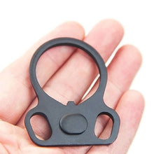 Load image into Gallery viewer, Hunting Gun Accessories Tactical Rifle End Plate Sling Adapter Dual Loop Ambidextrous One Single Point Sling Mount For AR-15 M4
