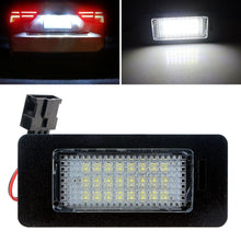 Load image into Gallery viewer, 1PC Car Canbus LED License Number Plate Light Assembly Replacement White For Audi A1 A4 B8 A5 S5 A6 S6 A7 Q5 TT TTS 2D For VW PASSAT
