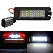 Load image into Gallery viewer, 1PC Car License Plate Lights LED Lamp Auto DC 12V Accessories with Cable For VW Golf 4 5 6 7 MK4 MK7 Passat CC Polo Scirocco Skoda Seat Leon Ibiza Altea XL Suoerb
