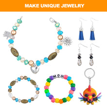 Load image into Gallery viewer, 4655pcs DIY Handmade Beaded Children's Toy Creative Loose Spacer Beads Crafts Making Bracelet Necklace Jewelry Kit Girl Toy Gift
