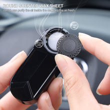 Load image into Gallery viewer, Solar Car LED Fake Security Light Simulated Alarm Wireless Warning Anti-Theft Lamp with Air Freshener
