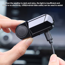 Load image into Gallery viewer, Solar Car LED Fake Security Light Simulated Alarm Wireless Warning Anti-Theft Lamp with Air Freshener
