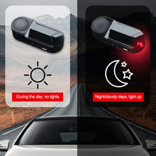 Load image into Gallery viewer, Solar Car LED Fake Security Light Simulated Alarm Wireless Warning Anti-Theft Lamp with Air Freshener
