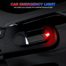 Load image into Gallery viewer, Solar Car LED Fake Security Light Simulated Alarm Wireless Warning Anti-Theft Lamp with Air Freshener

