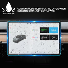 Load image into Gallery viewer, 15" Screen Protective Film GPS Navigation Rear Row Center Control Touch Screen Tempered Glass Film Protector Accessories for Tesla Model Y 3 2023
