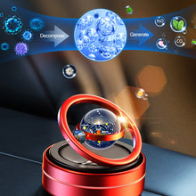 Load image into Gallery viewer, Portable Car Air Freshener Kinetic Molecular Heater Double Ring Auto Rotating Solar Heater Car Internal Oil Diffuser and Living Room
