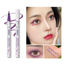 Load image into Gallery viewer, Colorful Eyeliner Pen for Female Beginners Thin Eyeliner Pen Extremely Fine Waterproof, and Long-lasting Eyeliner Liquid Pen
