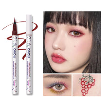 Load image into Gallery viewer, Colorful Eyeliner Pen for Female Beginners Thin Eyeliner Pen Extremely Fine Waterproof, and Long-lasting Eyeliner Liquid Pen
