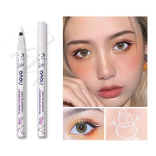 Load image into Gallery viewer, Colorful Eyeliner Pen for Female Beginners Thin Eyeliner Pen Extremely Fine Waterproof, and Long-lasting Eyeliner Liquid Pen
