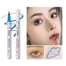 Load image into Gallery viewer, Colorful Eyeliner Pen for Female Beginners Thin Eyeliner Pen Extremely Fine Waterproof, and Long-lasting Eyeliner Liquid Pen
